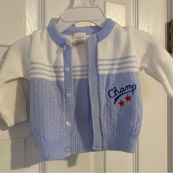 Vintage‎ Cardigan & Hat - Picture 1 of 9